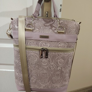 Lila dombornyomott Kézi és válltáska , Táska & Tok, Kézitáska & válltáska, Vállon átvethető táska, Varrás, MESKA