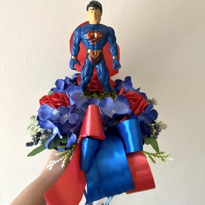 Superman BALLAGÁSI CSOKOR, Otthon & Lakás, Dekoráció, Ajtó- és ablak dekoráció, Ajtódísz & Kopogtató, Virágkötés, MESKA
