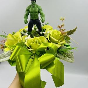 Hulk szuperhősök ballagási csokor - Meska.hu