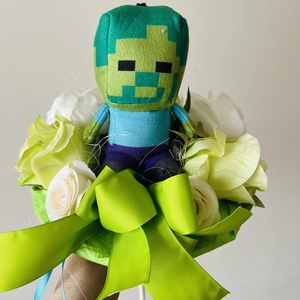 Minecraft ballagási csokor - Meska.hu