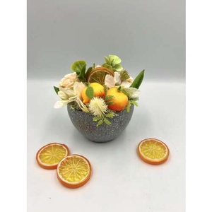 Citrusos nyári asztaldísz - Meska.hu