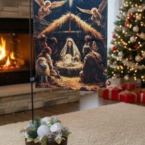 Vendégváró ajtódekoráció az ünnepekre! 108 cm - Meska.hu