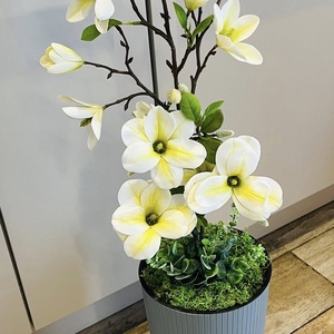 Magnólia padlóvázában , , Virágkötés, MESKA