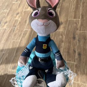 Zootropolis nyuszi ballagási csokor � Judy Hopps ihletésű plüss ajándék - Meska.hu