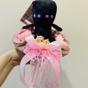 Minecraft lány ballagási csokor - Meska.hu