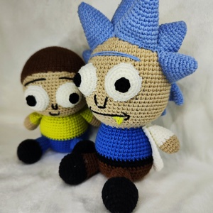 Rick and Morty - játék & sport - plüssállat & játékfigura - ember - Meska.hu