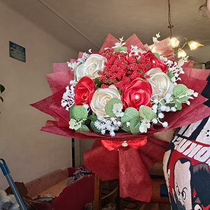 Ballagási csokor - otthon & életmód - virágdekoráció - virágok - virágcsokor - Meska.hu