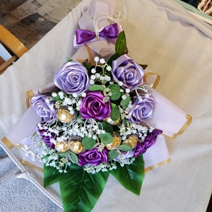 Ballagási csokor - otthon & életmód - virágdekoráció - virágok - virágcsokor - Meska.hu