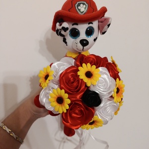 Marshall ballagó csokor - Meska.hu