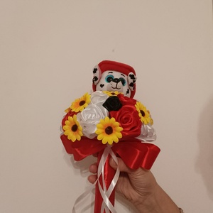 Marshall ballagó csokor - otthon & életmód - virágdekoráció - virágok - virágcsokor - Meska.hu