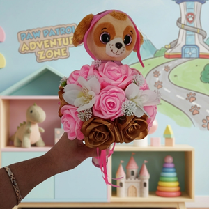 Sky ballagó csokor, Otthon & Életmód, Virágdekoráció, Virágok, Virágcsokor, Virágkötés, MESKA