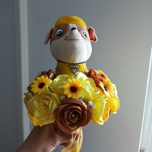 Ovis ballagó csokor - otthon & életmód - virágdekoráció - virágok - virágcsokor - Meska.hu