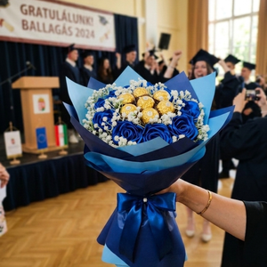 Ballagó csokor fiú  - Meska.hu