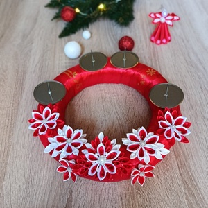 Adventi koszorú  - Meska.hu