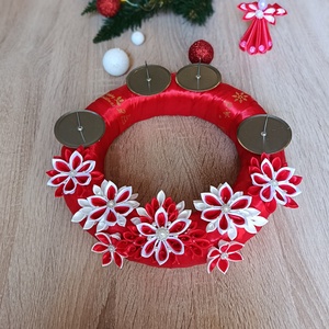 Adventi koszorú  - karácsony - adventi díszek - adventi asztaldísz - Meska.hu