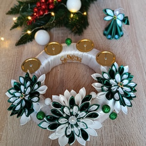 Adventi koszorú  - Meska.hu