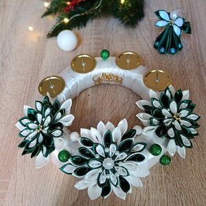 Adventi koszorú  - karácsony - adventi díszek - adventi koszorú - Meska.hu