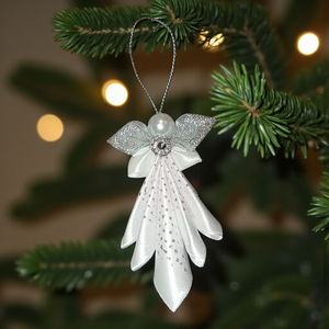 Rózsaszín Angyal, Karácsony, Karácsonyi lakásdekoráció, Karácsonyfadíszek, Mindenmás, MESKA