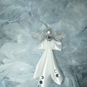 Fehér Angyal, Karácsony, Karácsonyi lakásdekoráció, Karácsonyfadíszek, Mindenmás, MESKA