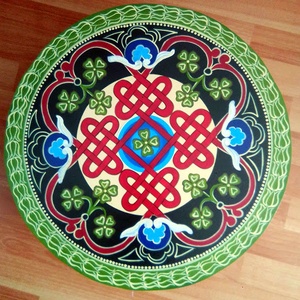 Tibeti szerencsehozó mandala festmény - otthon & lakás - dekoráció - mandala - Meska.hu Tibeti szerencsehozó mandala festmény - otthon & lakás - dekoráció - mandala - Meska.hu