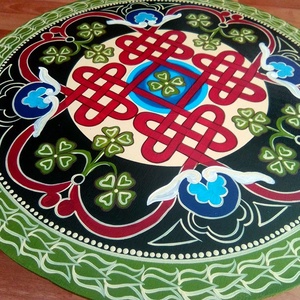 Tibeti szerencsehozó mandala festmény - otthon & lakás - dekoráció - mandala - Meska.hu Tibeti szerencsehozó mandala festmény - otthon & lakás - dekoráció - mandala - Meska.hu