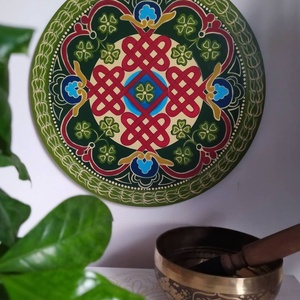 Tibeti szerencsehozó mandala festmény - otthon & lakás - dekoráció - mandala - Meska.hu Tibeti szerencsehozó mandala festmény - otthon & lakás - dekoráció - mandala - Meska.hu