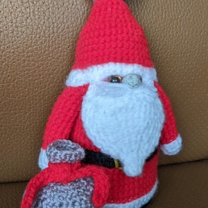 Zsákos Mikulás - karácsony - karácsonyi lakásdekoráció - karácsonyi manók, figurák - Meska.hu