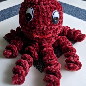 Horgolt polip, Játék & Sport, Plüssállat & Játékfigura, Polip, medúza, Horgolás, MESKA