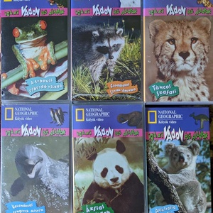 Vadon élő állatok DVD, Művészet, Bakelit lemezek & kazetták, Mindenmás, MESKA