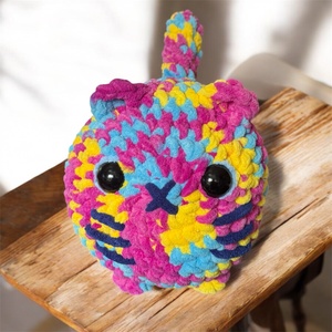 Horgolt óriás cica (amigurumi) - Meska.hu