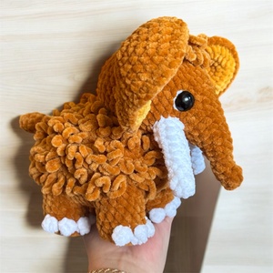 Mamut plüss  kb. 25x20 cm - Szuper-puha ölelhető társ - játék & sport - plüssállat & játékfigura - más figura - Meska.hu
