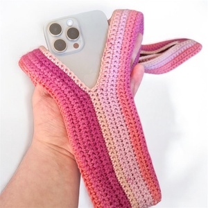 Telefon Zokni � Horgolt iPhone Pocket dupe (Hosszú) - táska & tok - pénztárca & más tok - telefontok - Meska.hu