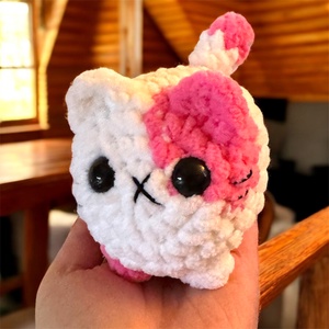 Horgolt mini vekni cica  - Meska.hu