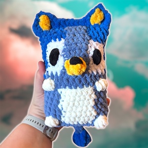 Horgolt Bluey figura, Játék & Sport, Plüssállat & Játékfigura, Kutya, , MESKA