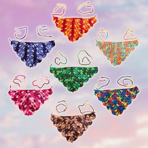 Horgolt pamut bandana (hajkendő), Ruha & Divat, Sál, Sapka, Kendő, Kendő, , MESKA