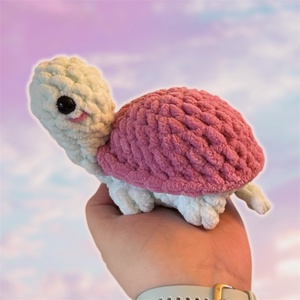 Horgolt mini teknős, Játék & Sport, Plüssállat & Játékfigura, Más figura, Horgolás, MESKA