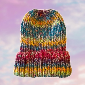 Kötött vastag sapka, Ruha & Divat, Sál, Sapka, Kendő, Sapka, Horgolás, MESKA