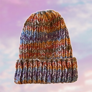 Kötött vastag sapka, Ruha & Divat, Sál, Sapka, Kendő, Sapka, Horgolás, MESKA