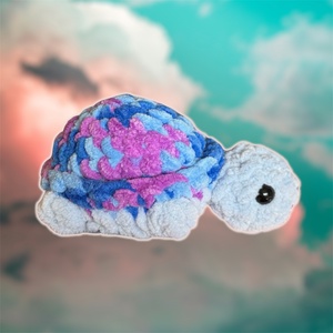 Horgolt mini tengeri teknős, Játék & Sport, Plüssállat & Játékfigura, Más figura, Horgolás, MESKA