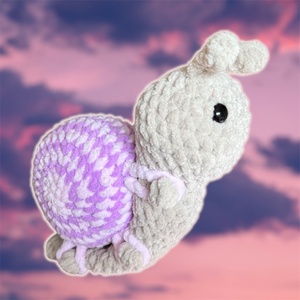 Horgolt csiga levehető házzal, Játék & Sport, Plüssállat & Játékfigura, Csiga, Horgolás, MESKA