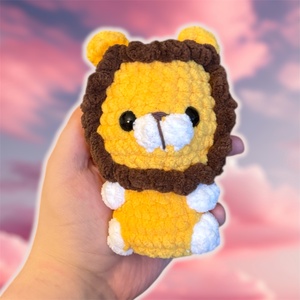 Horgolt mini oroszlán, Játék & Sport, Plüssállat & Játékfigura, Más figura, , MESKA