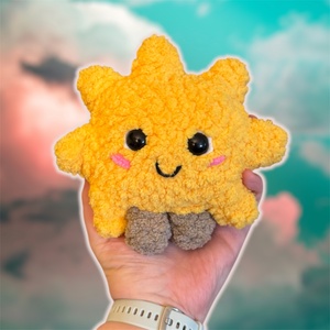 Horgolt napocska (jellycat), Játék & Sport, Plüssállat & Játékfigura, Más figura, , MESKA