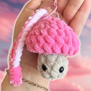  Horgolt gomba pop-it kulcstartó, Táska & Tok, Kulcstartó & Táskadísz, Kulcstartó, Horgolás, MESKA