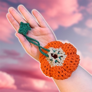 Horgolt tök táskadísz, Táska & Tok, Kulcstartó & Táskadísz, Táskadísz, Horgolás, MESKA