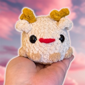Horgolt mini rénszarvas, Játék & Sport, Plüssállat & Játékfigura, Más figura, Horgolás, MESKA