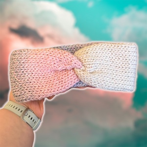 Pamut kötött fülvédő (vékony), Ruha & Divat, Sál, Sapka, Kendő, Fejpánt, , MESKA