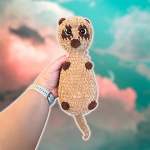 Horgolt rókamanguszta, Játék & Sport, Plüssállat & Játékfigura, Más figura, Horgolás, MESKA