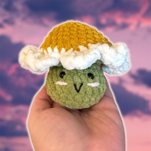 Horgolt margaréta gomba - Meska.hu