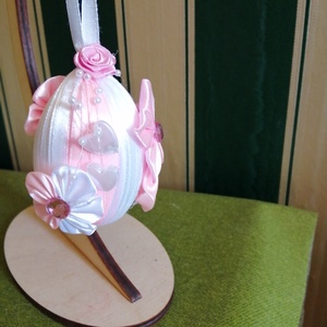 Húsvéti tojás rózsaszín, Otthon & Lakás, Dekoráció, Asztal és polc dekoráció, Asztaldísz, Mindenmás, MESKA