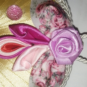 Rózsás ajtódísz - otthon & életmód - dekoráció - ajtó- és ablak dekoráció - ajtódísz & kopogtató - Meska.hu